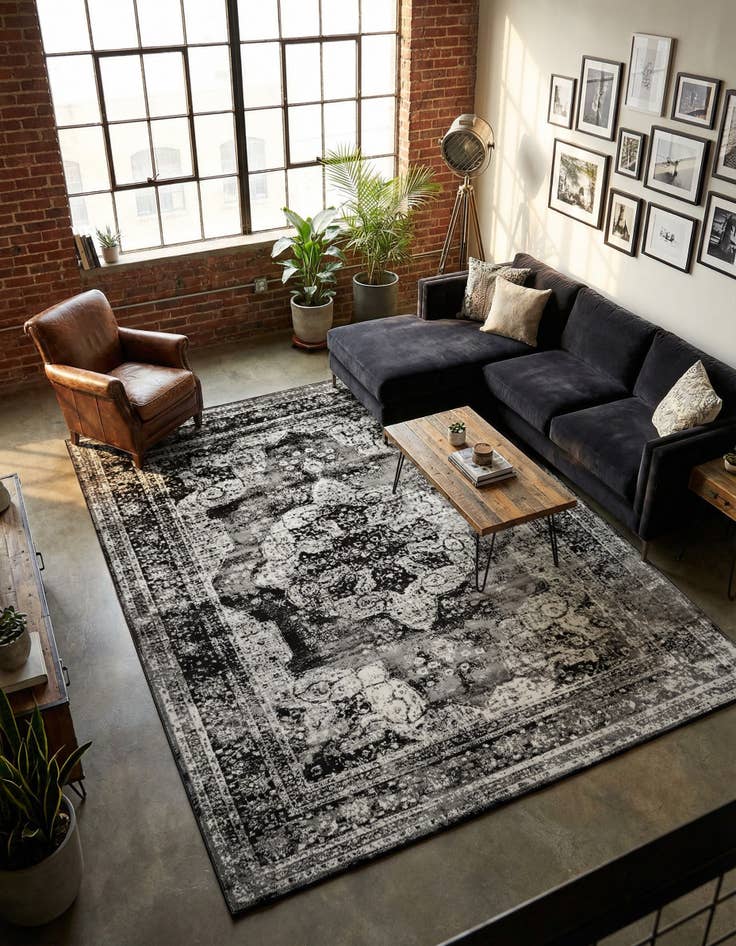 Detail image of 7' 10 x 10' Monte Carlo Rug