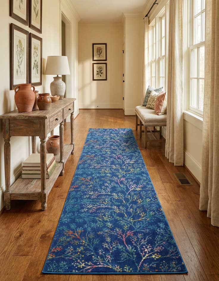 Detail image of 2' 7 x 12' Blossom Runner Rug