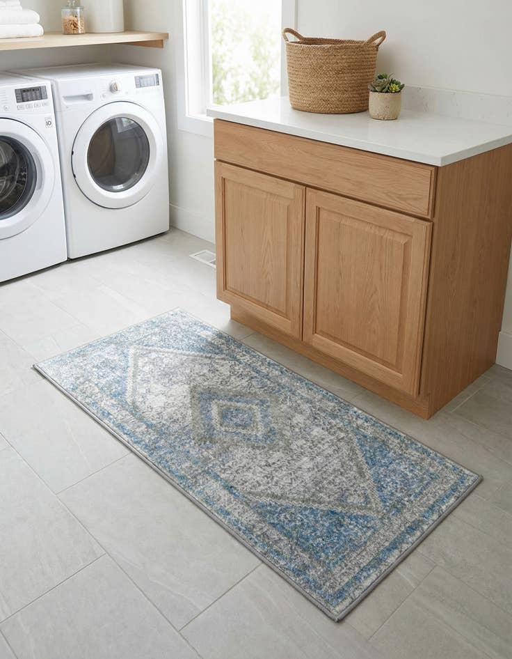 Detail image of 2' x 4' Kamala Washable Runner Rug