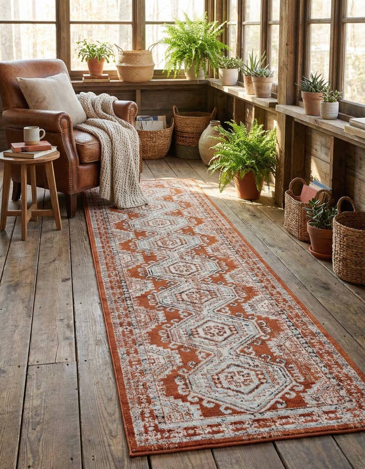 Detail image of 3' x 13' Charlotte Runner Rug