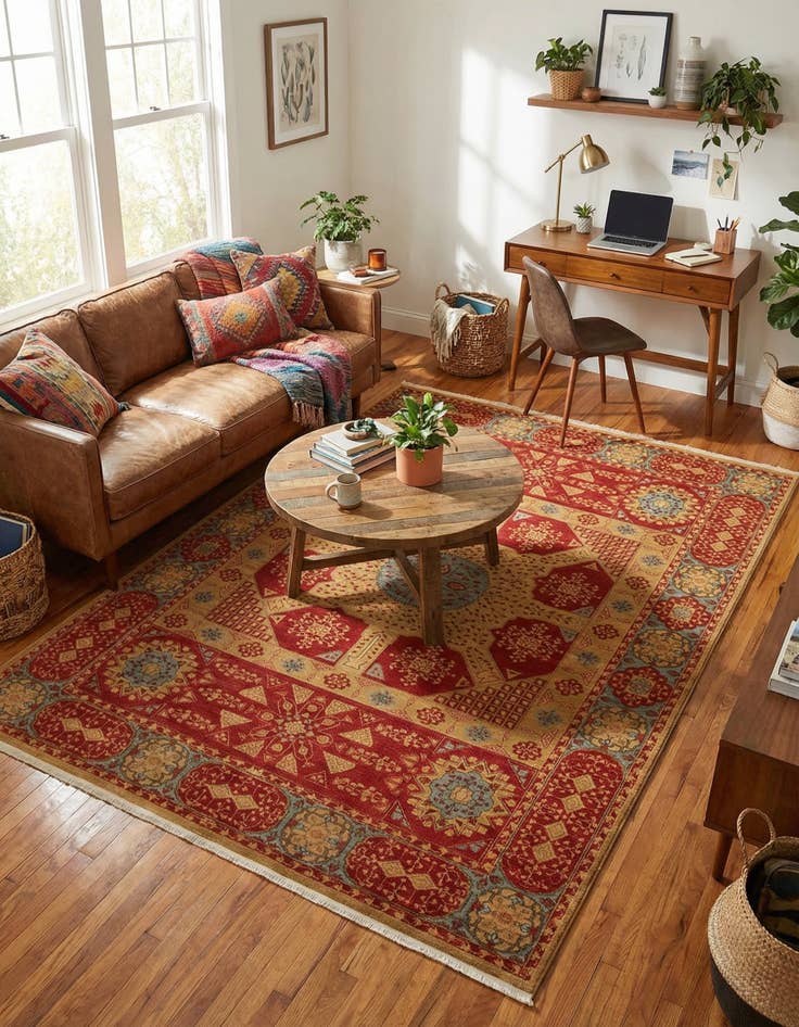 Detail image of 9' x 12' 2 Mamluk Rug