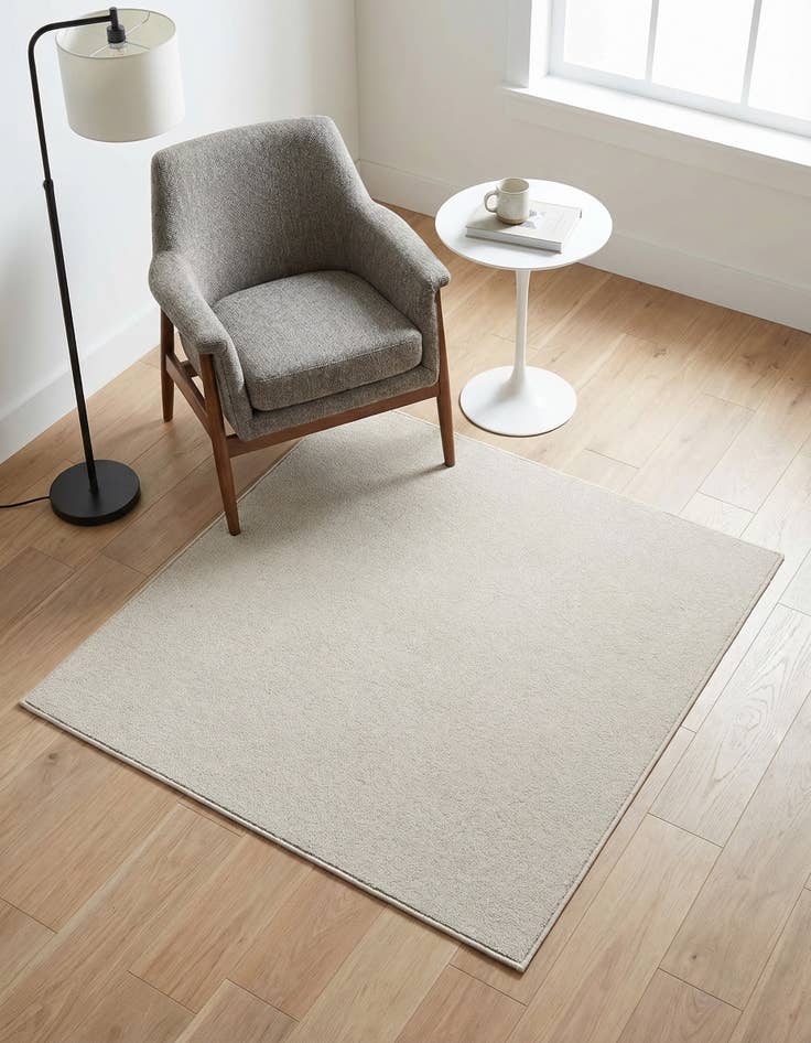 Detail image of  3' 3 x 3' 3 Everyday Solid Square Rug