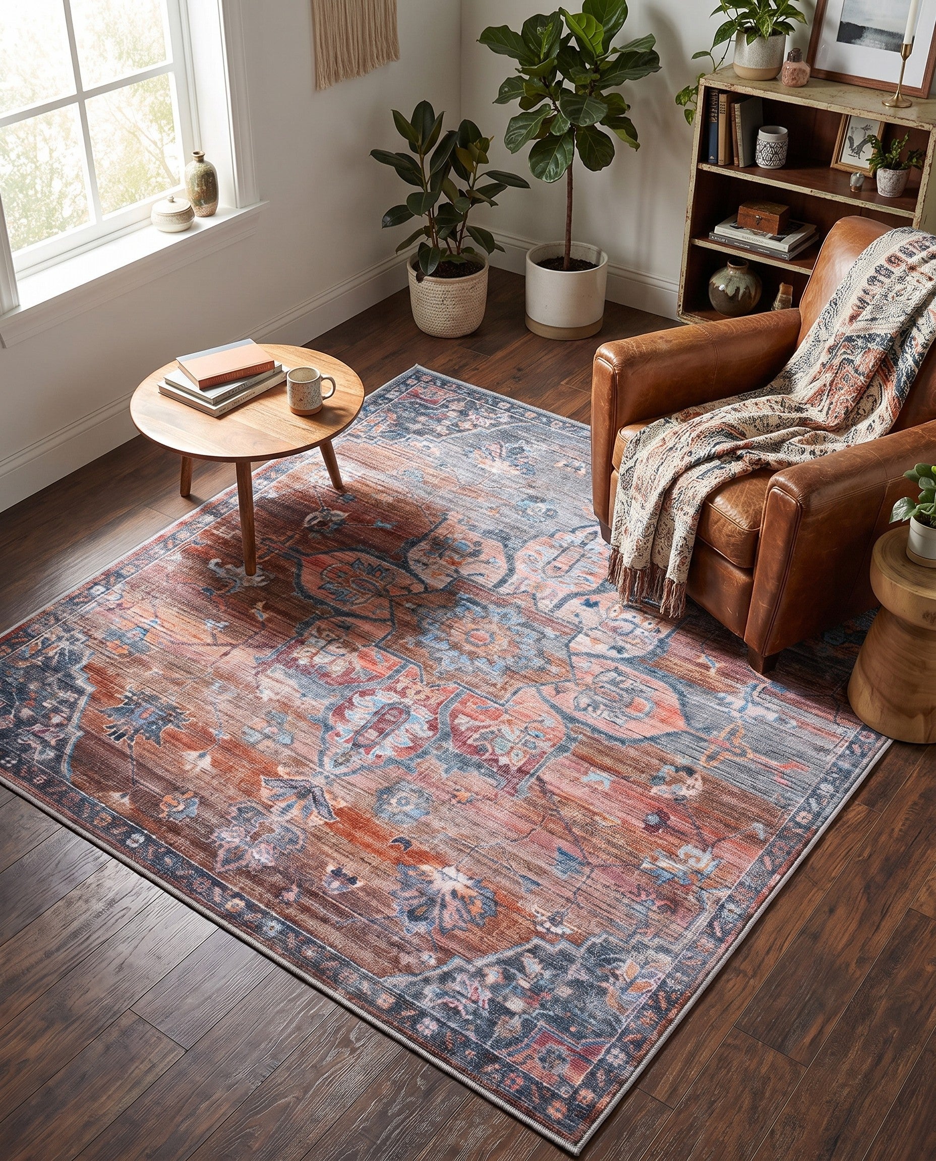 185cm x 185cm Nostalgia Square Rug