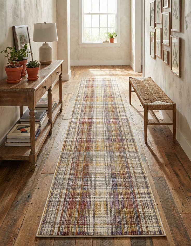 Detail image of 2' 6 x 12' Deepa Runner Rug