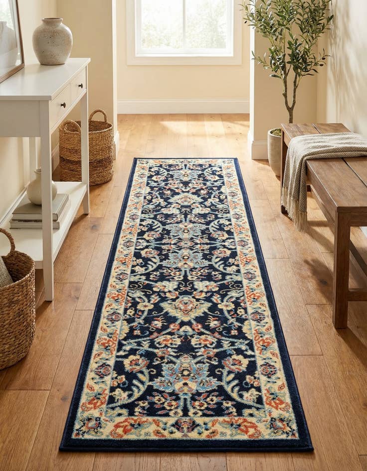 Detail image of 2' x 8' 2 Yasmin Runner Rug