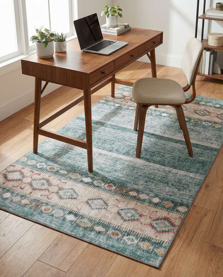 3' 6 x 5' 6 Washable Timeless Rug