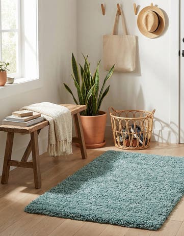 3' x 5' 3 Solid Shag Rug