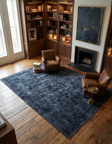 7' 4 x 10' 8 Hand Knotted Ultra Vintage Persian Wool Rug