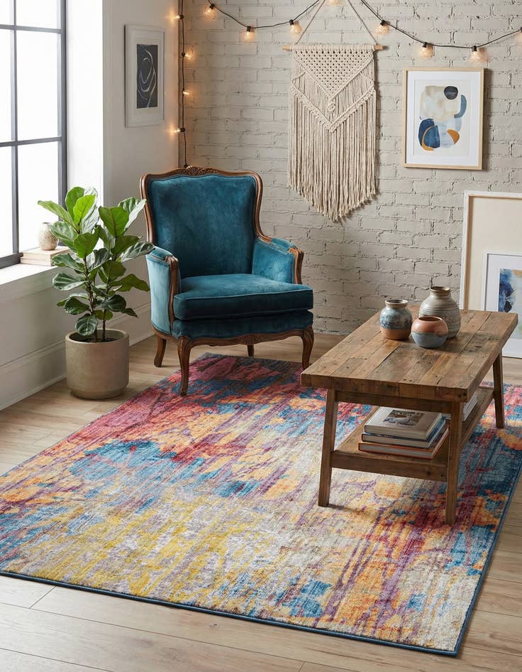 Detail image of 5' x 7' 7 Andromeda Rug