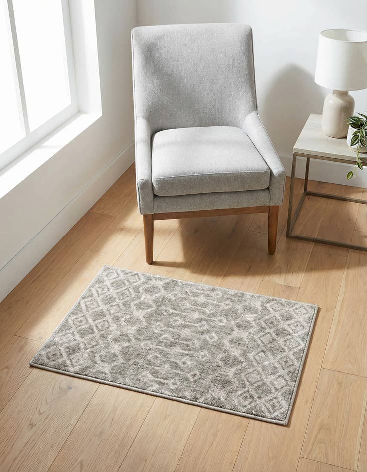 Detail image of 2' x 3' Eco Trellis Rug