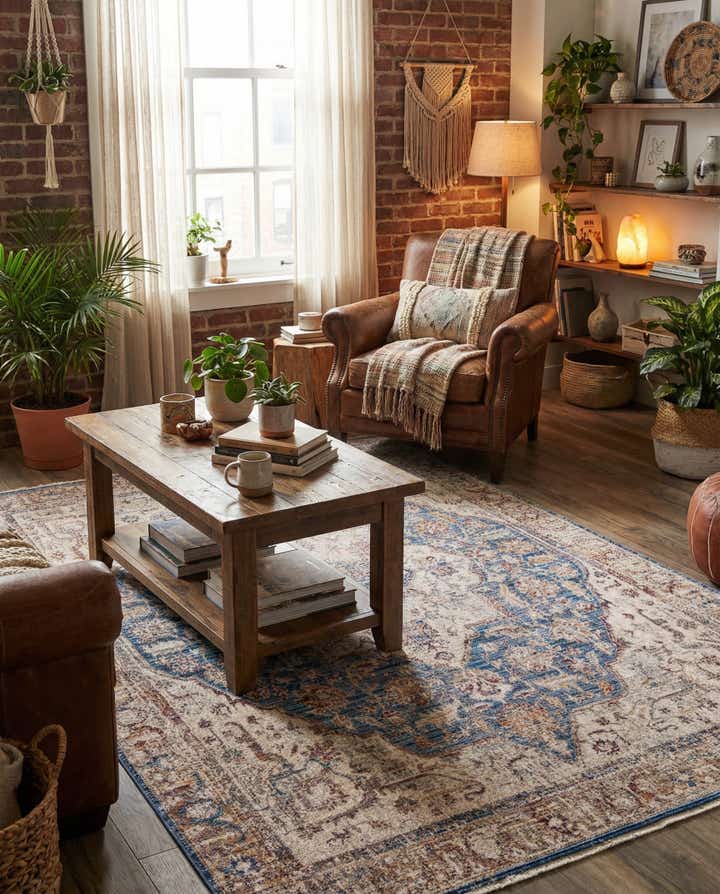 5' 3 x 7' 9 Deepa Rug