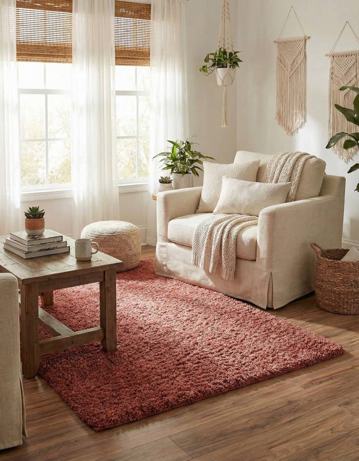 Detail image of 4' x 6' Jill Zarin Shaggy Chic Rug