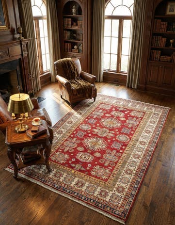 4' 10 x 6' 8 Kazak Wool Rug