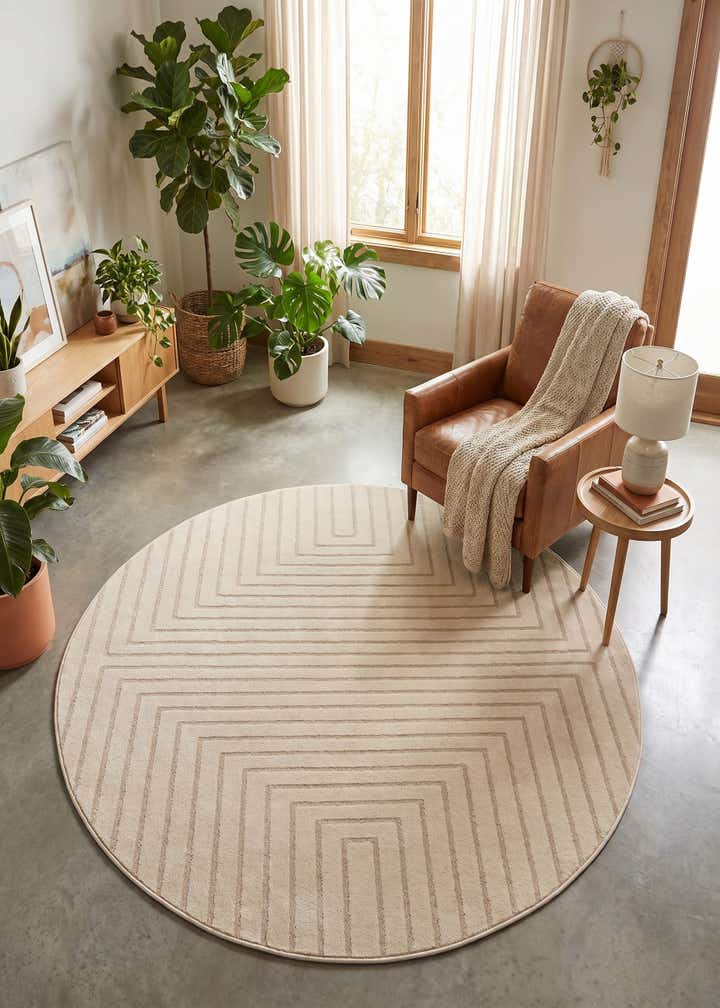 8' x 8' Contour Round Rug