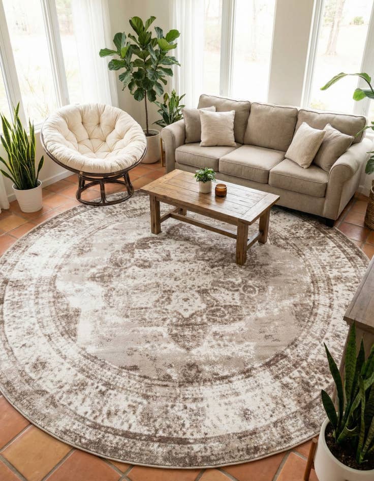 Detail image of 10' x 10' Monaco Round Rug