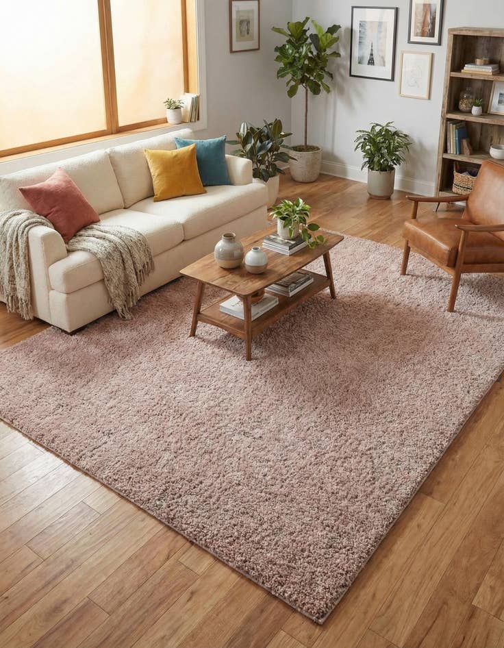 Detail image of 9' 4 x 12' Jill Zarin Shaggy Chic Rug