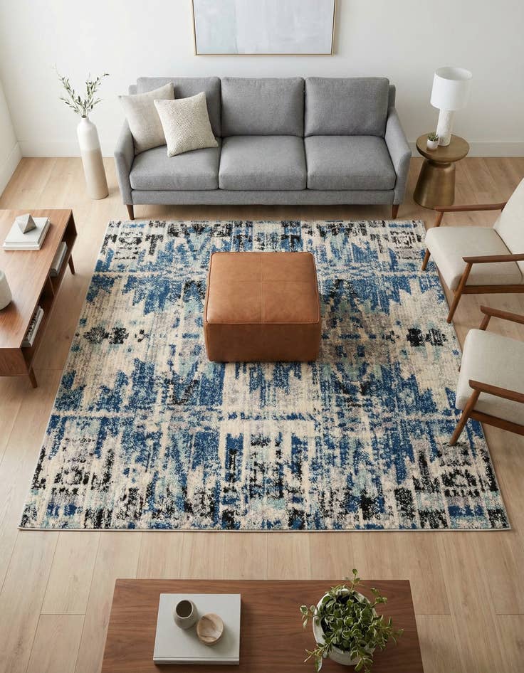 Detail image of 8' x 8' Tucson Square Rug