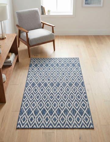 3' x 5' 3 Easy-Clean Jill Zarin Turks and Caicos Indoor / Outdoor Rug