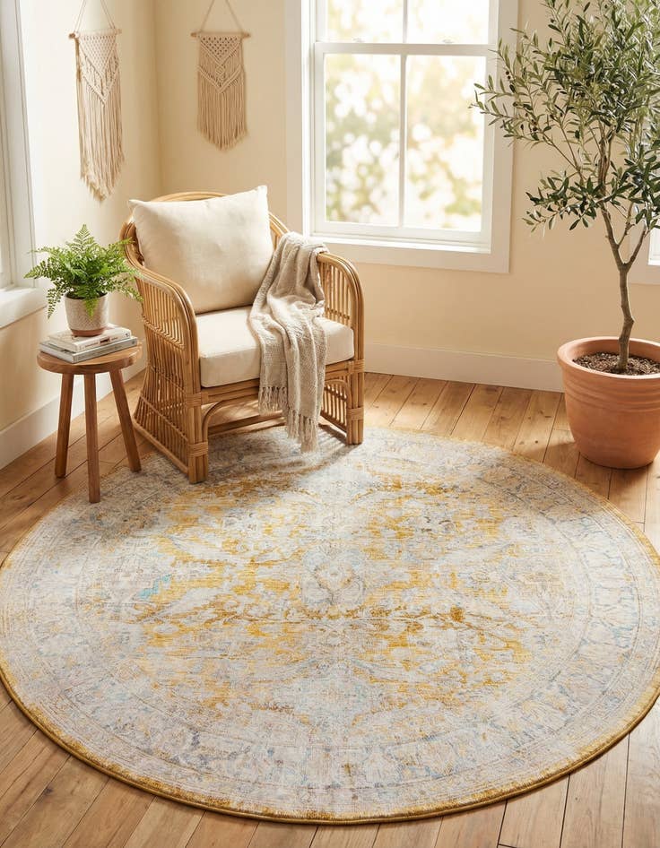 Detail image of  7' 7 x 7' 7 Timeless Round Rug