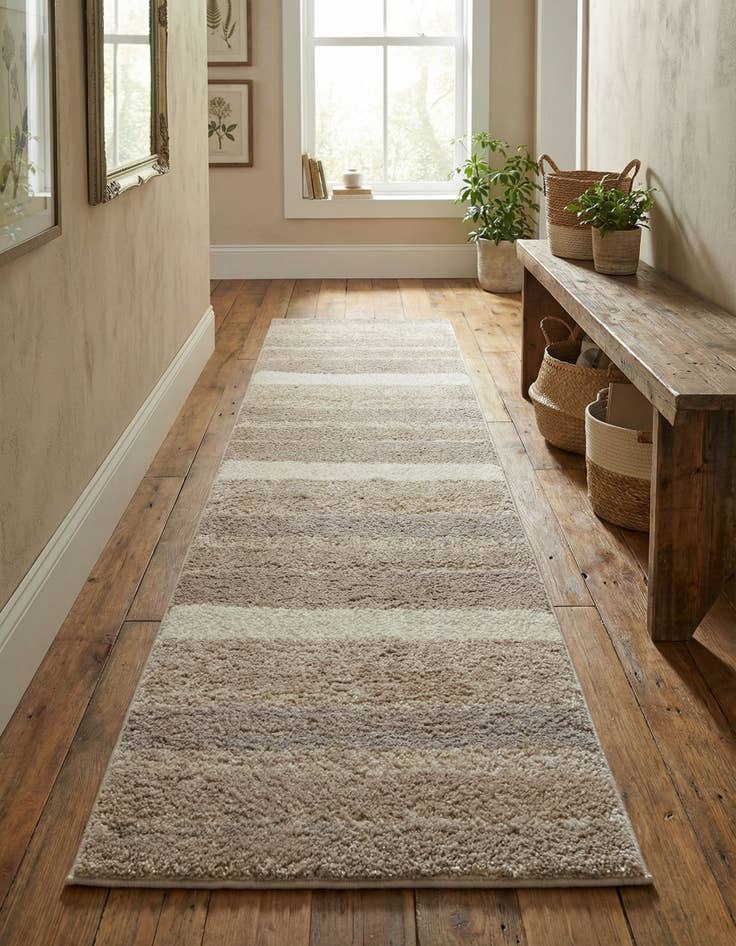 Detail image of 2' x 8' Sepia Runner Rug