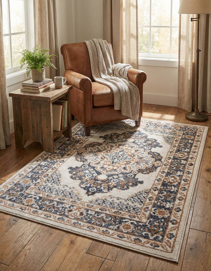 Detail image of 4' x 6' Oxford Rug