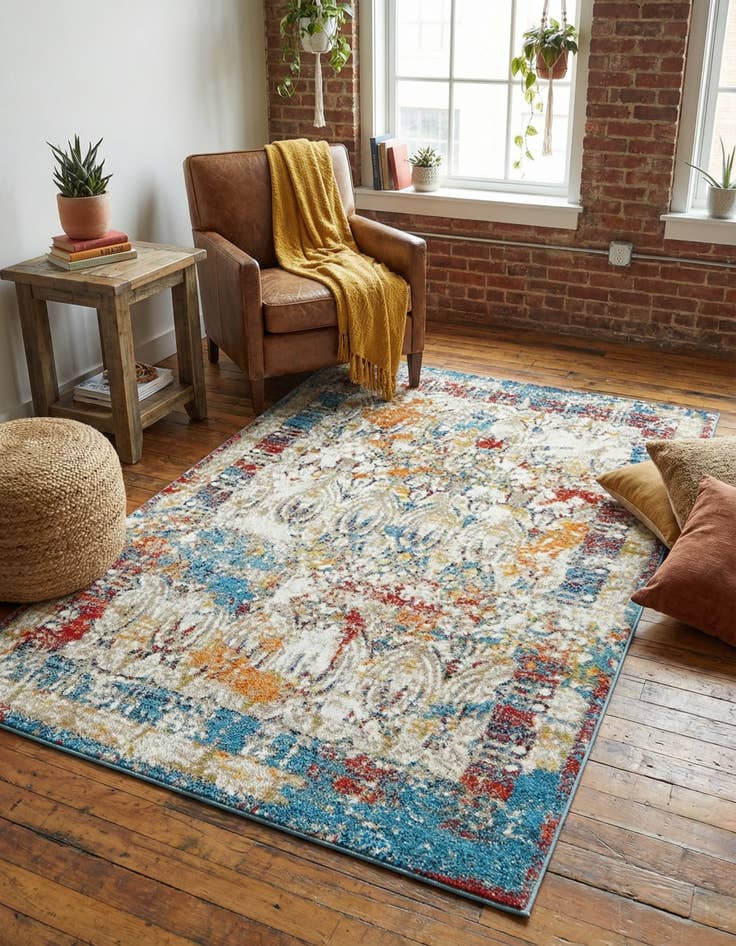 Detail image of 4' x 6' Venice Rug