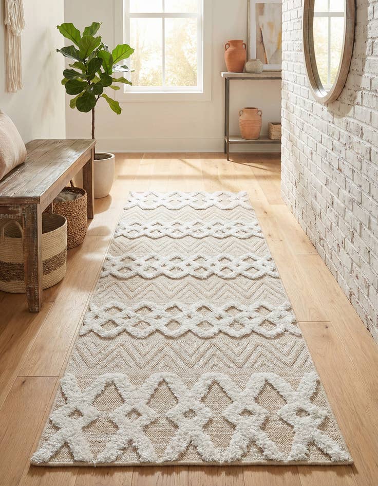 Detail image of 2' 3 x 6' Sabrina Soto Casa Valencia Runner Rug