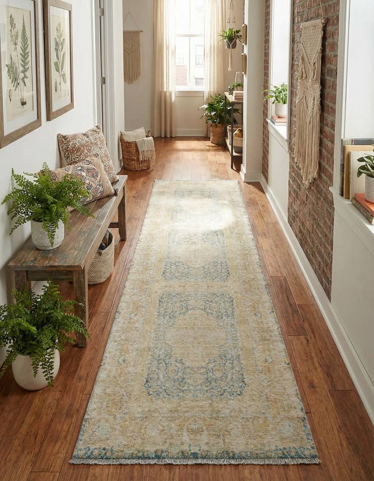 Detail image of 3' 3 x 11' 10 Boutique Runner Rug