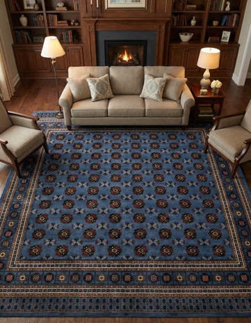 10' x 10' Bokhara Square Rug