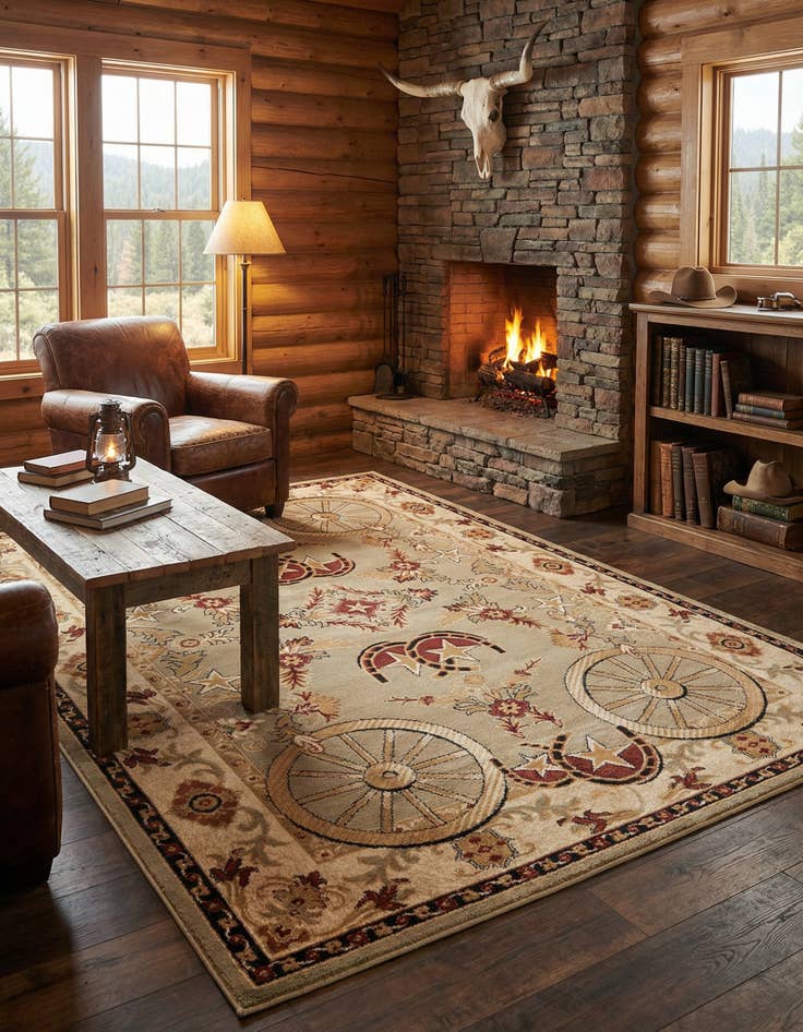 Detail image of 7' x 10' Pioneer Rug