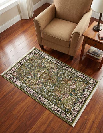 2' 7 x 4' Nain Design Rug