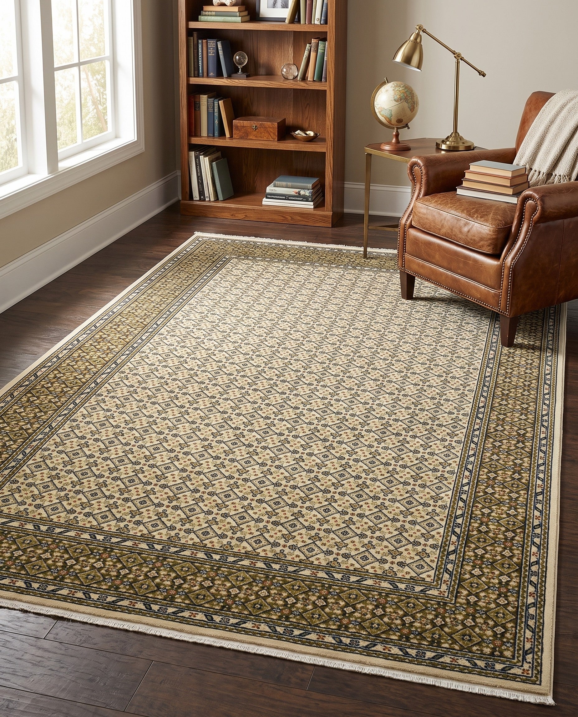 5' 3 x 8' Nain Design Rug