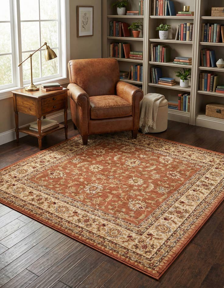 Detail image of 6' x 6' Aditi Square Rug