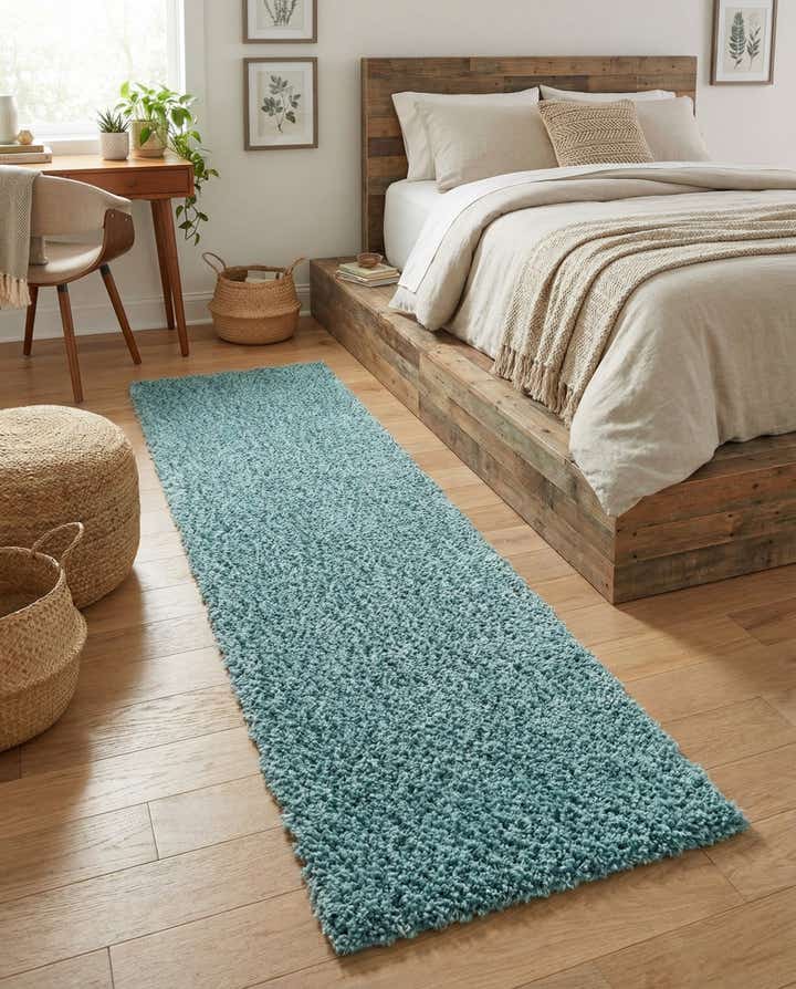 2' x 8' Zermatt Shag Runner Rug