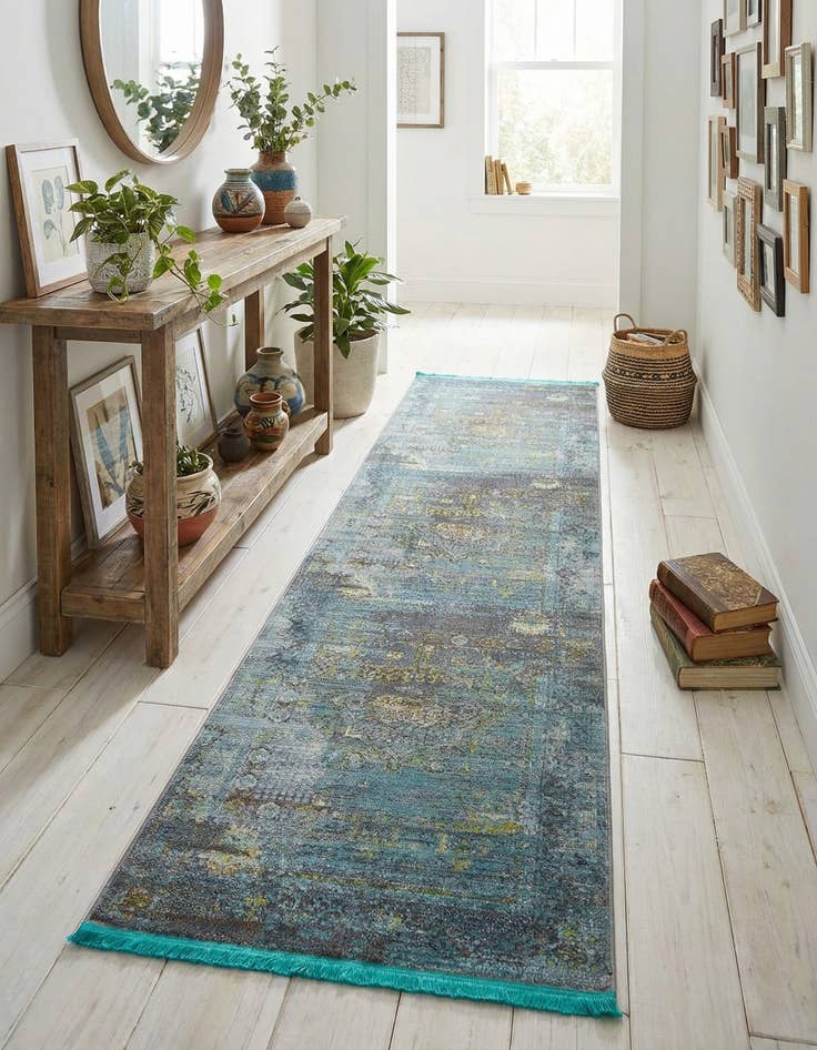 Detail image of 2' 7 x 10' Santiago Runner Rug