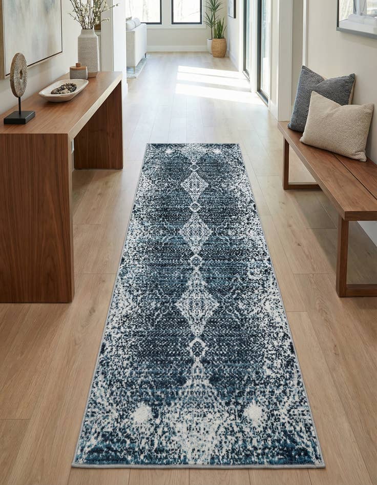 Detail image of 2' x 6' Kamala Washable Runner Rug