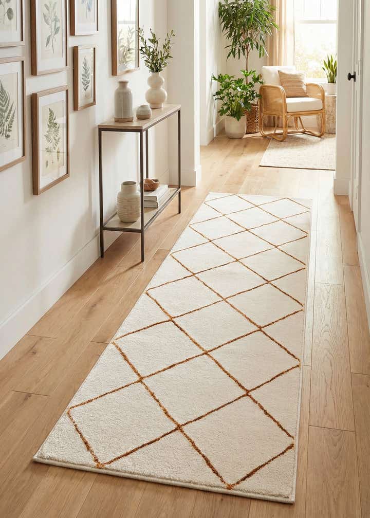 2' x 6' Vogue Geo Runner Rug