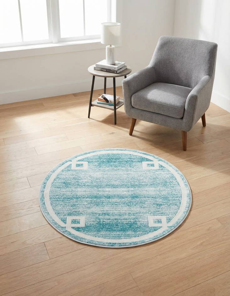 Detail image of 3' 3 x 3' 3 Uptown Lenox Hill Round Rug