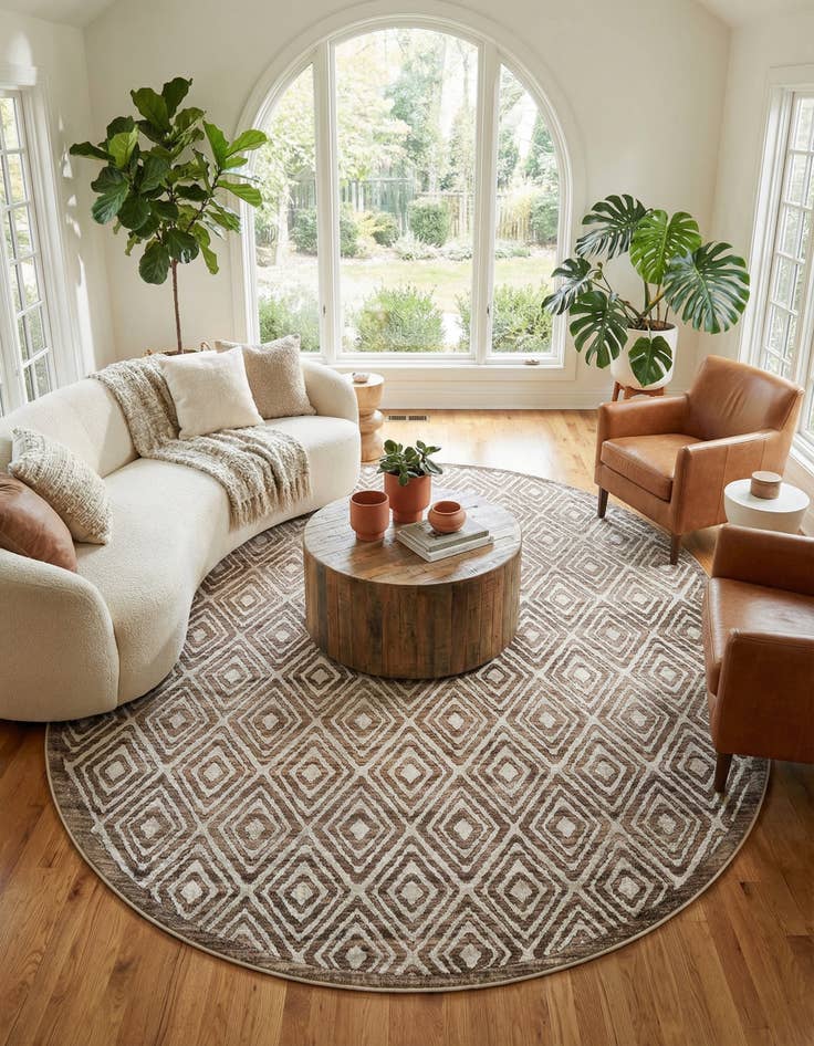 Detail image of 10' x 10' Hermitage Round Rug