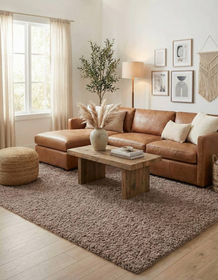 Detail image of 9' x 12' Infinity Shag Rug