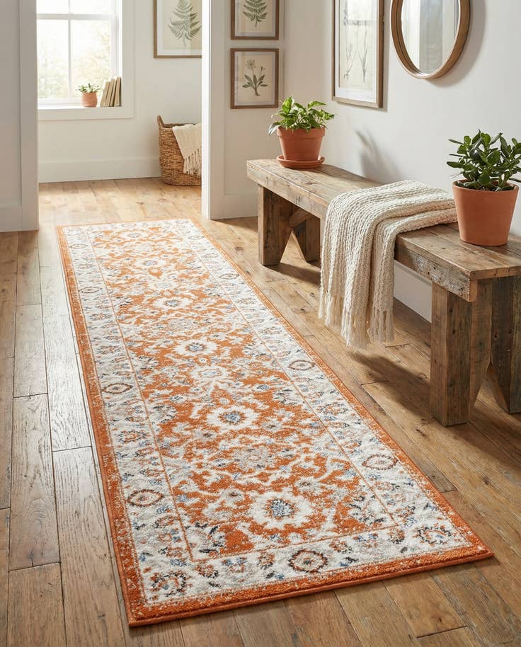 Detail image of 2' x 8' Charlotte Runner Rug