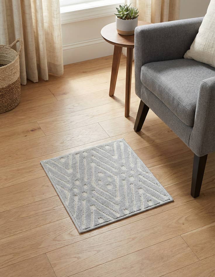 Detail image of 1' 8 x 1' 8 Washable Sabrina Soto Ella Indoor / Outdoor Sample Rug