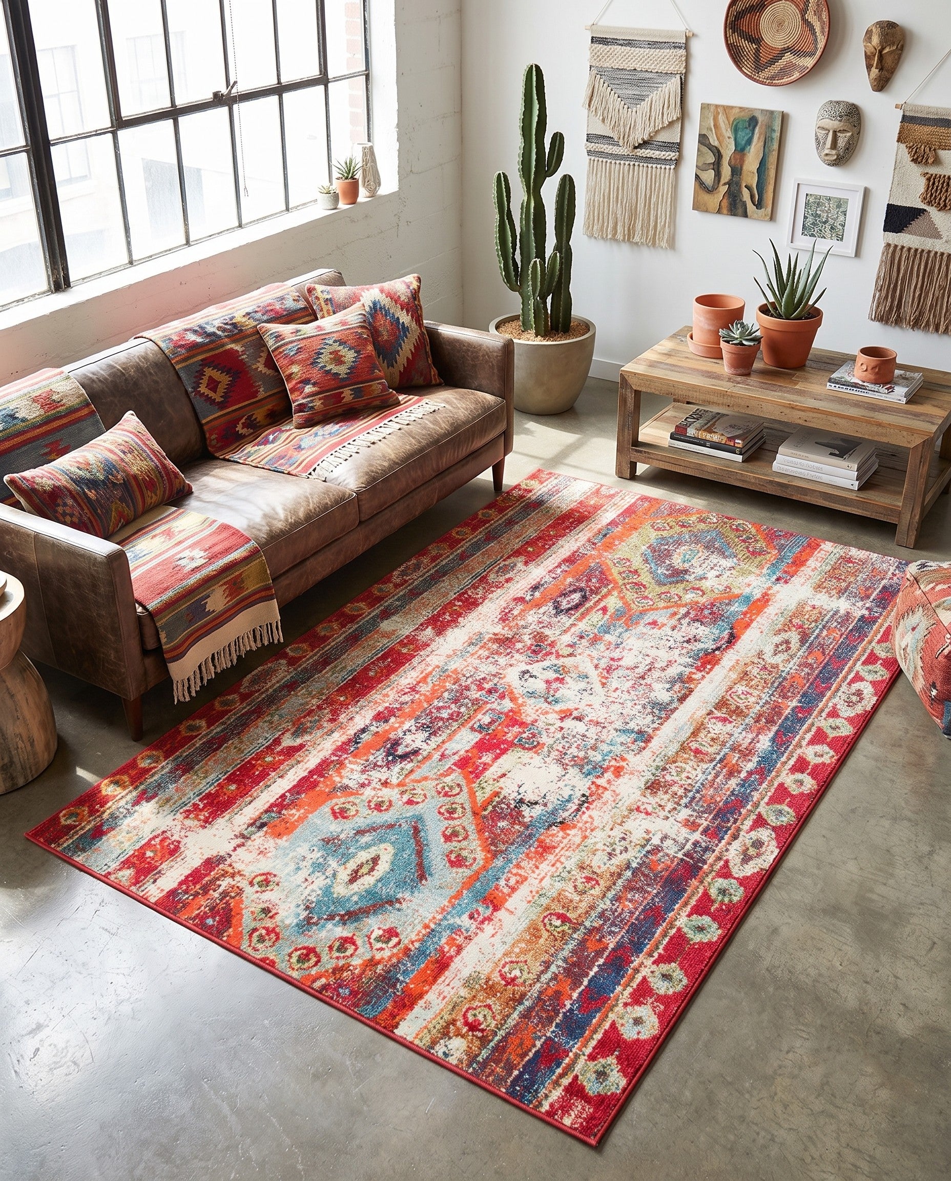 5' x 8' Washable Mesa Rug