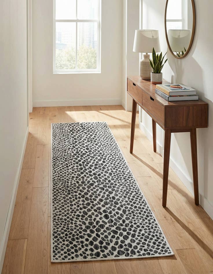 Detail image of 2' x 6' Washable Jill Zarin Cape Town Indoor / Outdoor Runner Rug