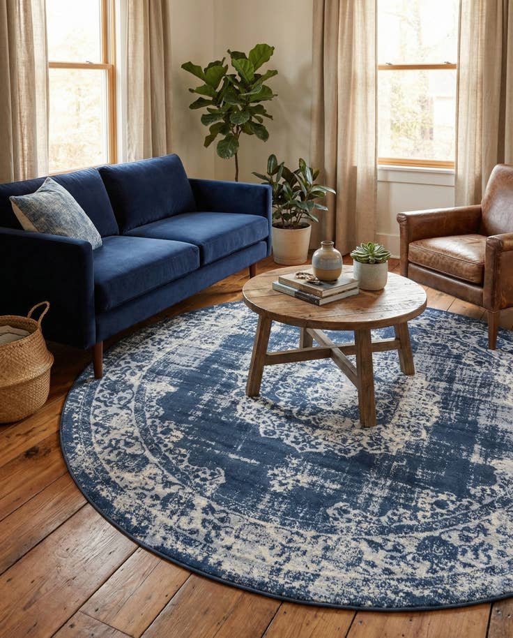 Detail image of 6' x 6' Estate Round Rug