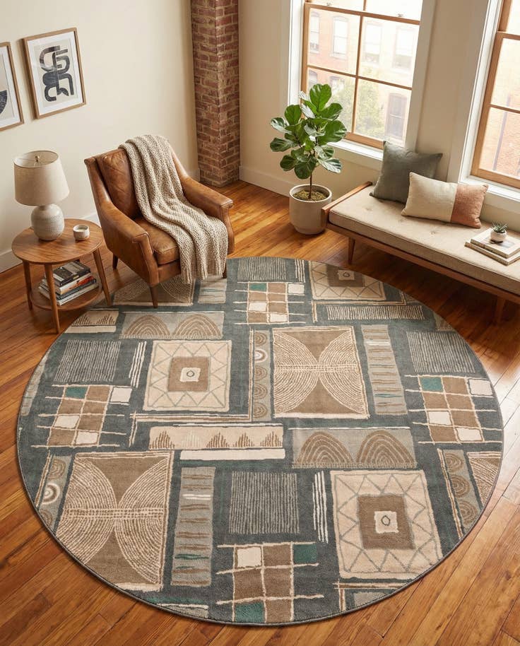 Detail image of 10' x 10' Savannah Round Rug