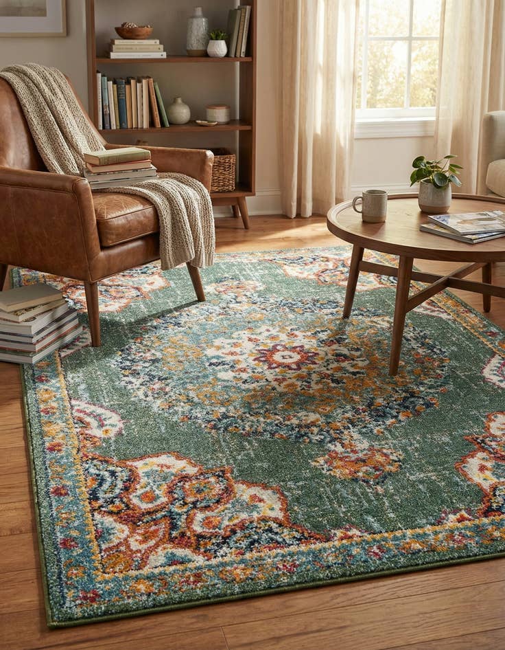 Detail image of 5' 3 x 7' Carrington Rug