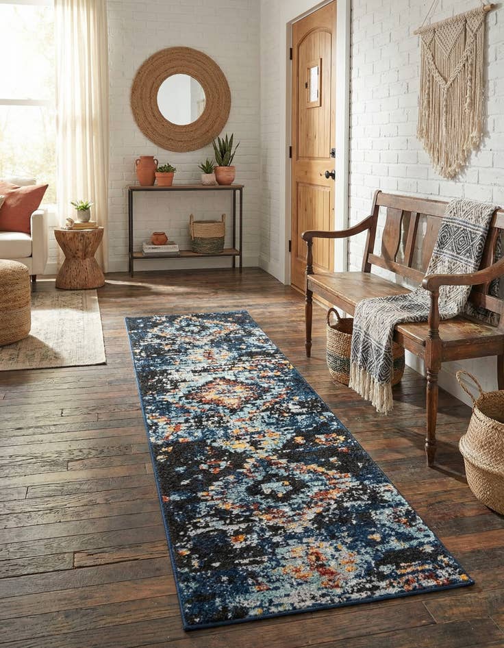 Detail image of 2' 2 x 6' Morocco Runner Rug