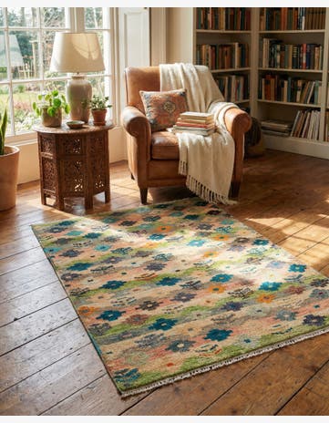 3' 3 x 4' 11 Hand Knotted Balouch Wool Rug
