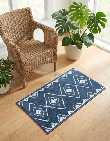 Blue Oslo Rug